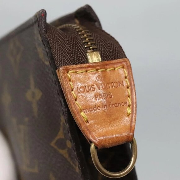 LOUIS VUITTON Monogram Bucket PM Accessory Pouch LV Auth 110460 - Picture 12 of 16